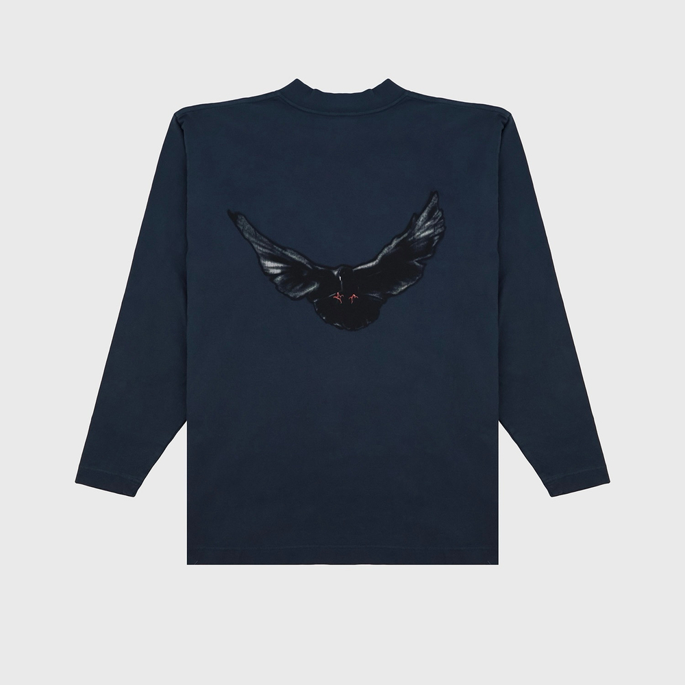 Лонгслив Yeezy Gap Engineered by Balenciaga Dove Dark Blue