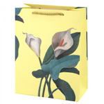 Пакет подарочный бумажный Alingar, (XL) 31х40х12 см, вертикальный, "Весенние цветы", мат. ламинация, ассорти