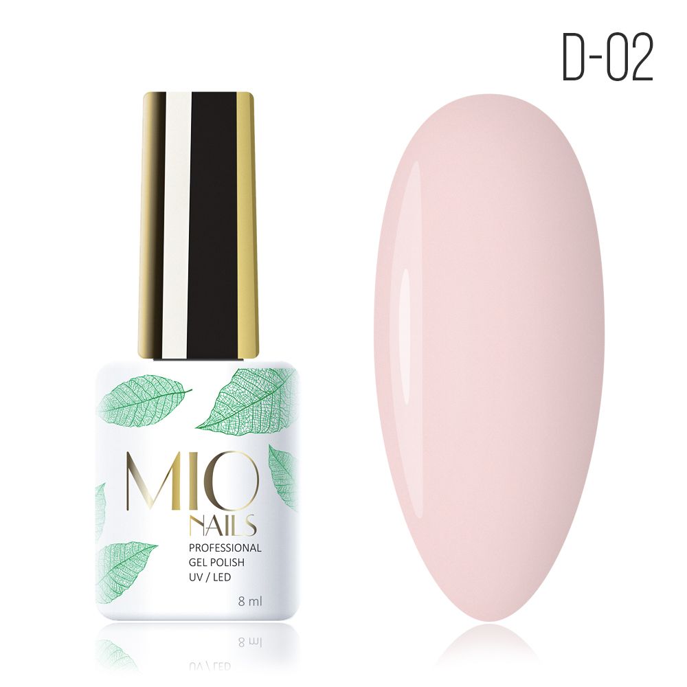 Mio Nails D-02 Нежный сатин, 8 мл