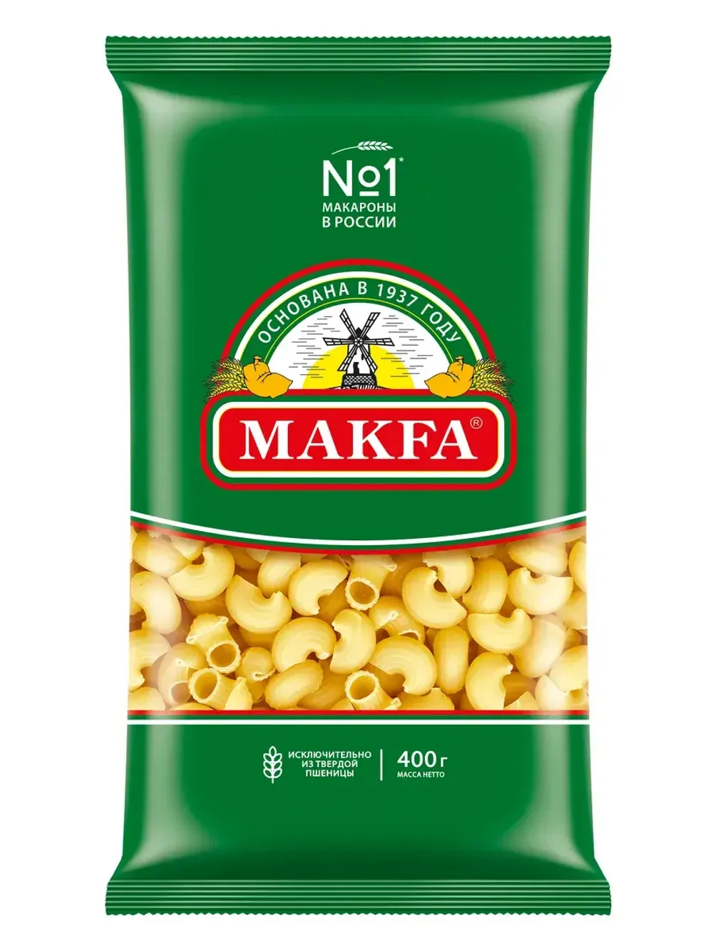 Макароны Макфа Улитки, 400г