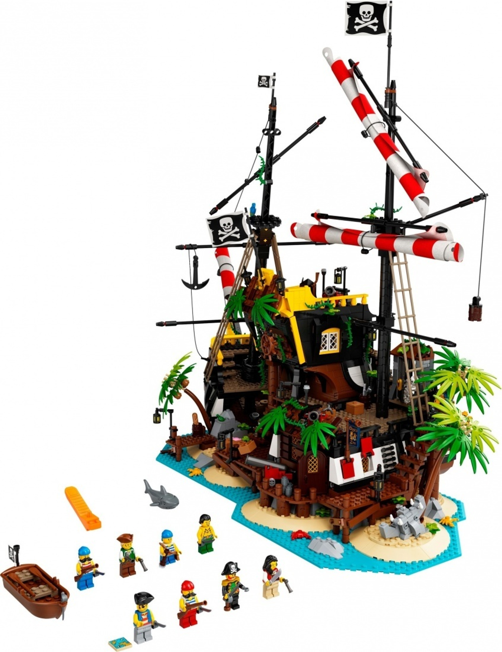 LEGO Ideas: Пираты Залива Барракуды 21322 — Pirates of Barracuda Bay — Лего Идеи