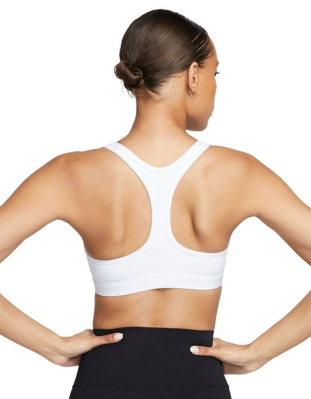 ТОП теннисный Nike Swoosh Light Support Non-Padded Sports Bra - белый
