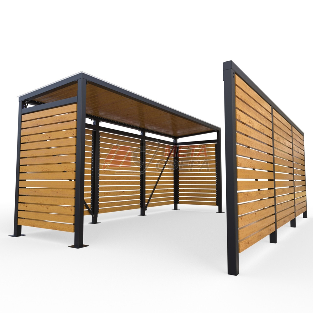 Площадка для сбора мусора Дери