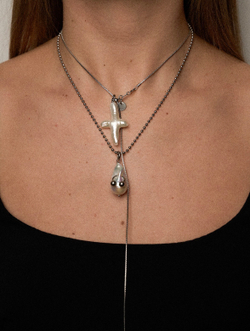 NNEO PEARLLY Жемчужина с пирсингом WHITE PEARL