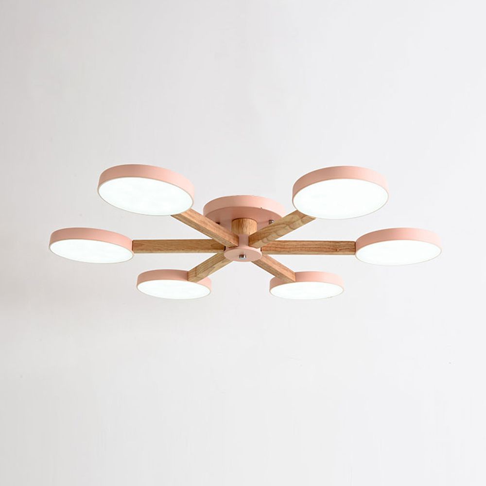 Потолочная Люстра Turna 6 Pink By Imperiumloft