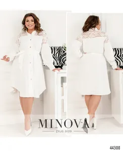 Платье 8633-1-молоко Minova