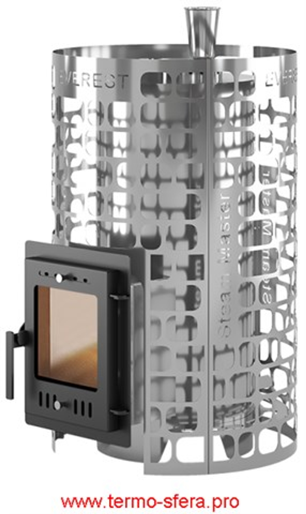 Печь для бани Эверест "Steam Master" 24 INOX (210М) б/в