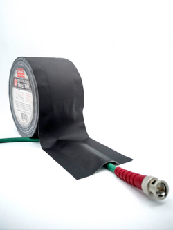 SlipWay Cable Cover tape - Матовая Клейкая лента 72мм/25м - Черный Гаффа тейп Туннельный  Gaffer Tape@ultraMATT TUNNEL
