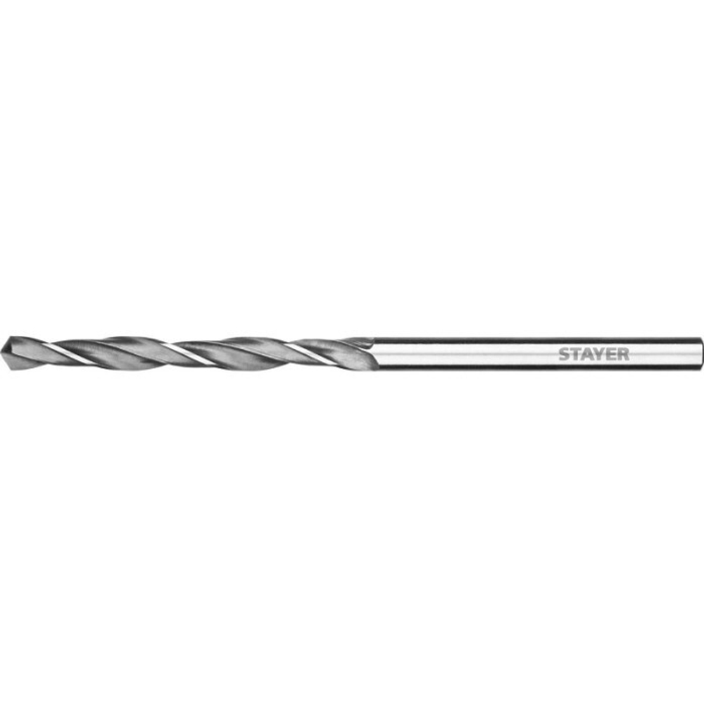 Сверло Professional по металлу HSS-R (4х43х75 мм; М2; DIN 338) Stayer 29602-4