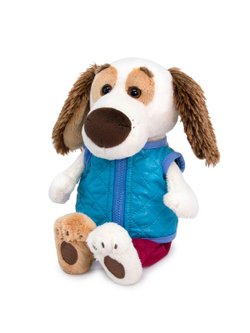 Мягкая игрушка Бартоломей Baby в стеганом жилете 20см