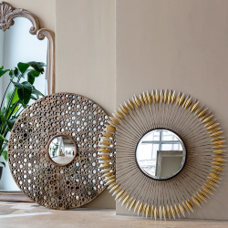 Декоративное настенное зеркало Шарден fish-eye Объект мечты