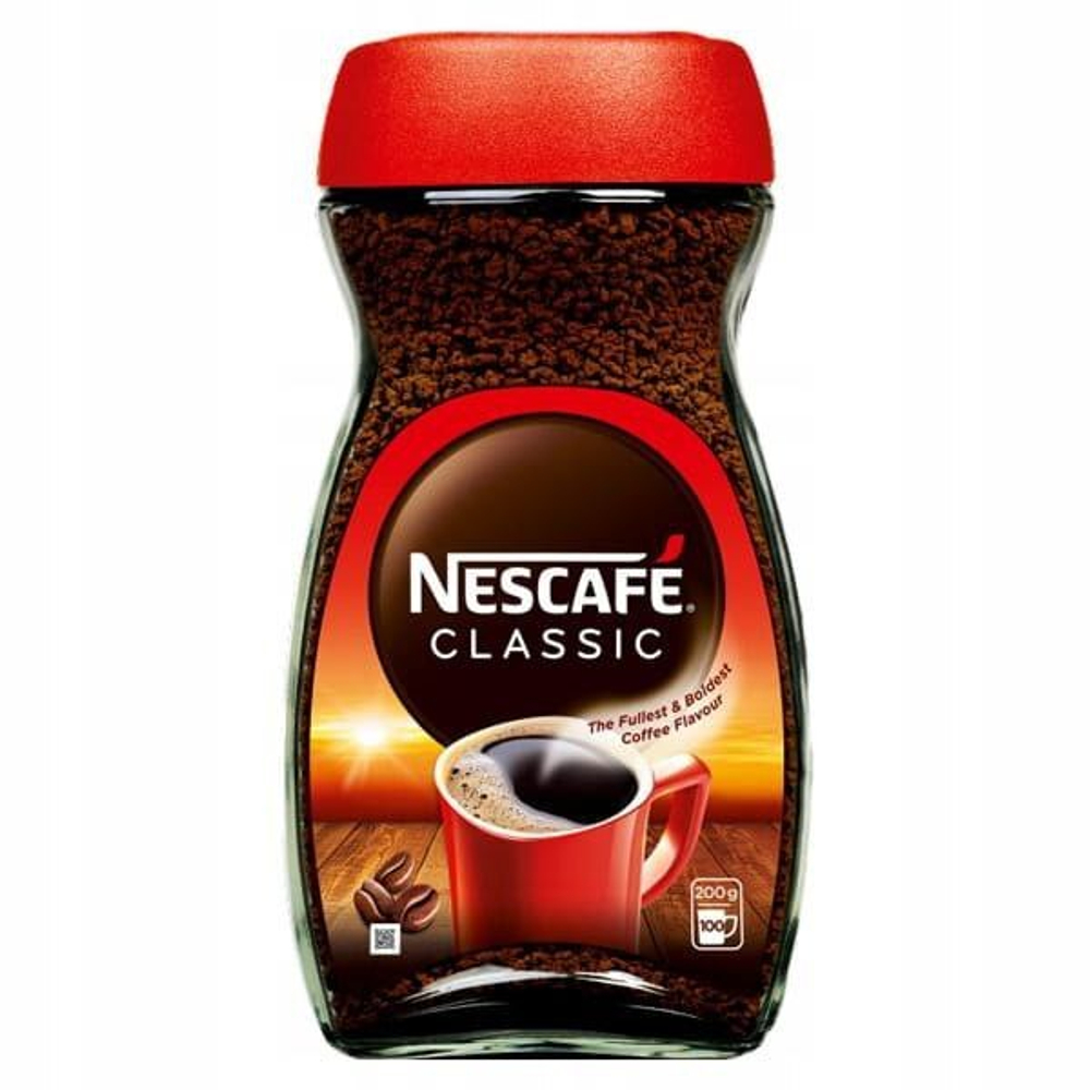 Кофе гранулированный Nescafe Classic 190г