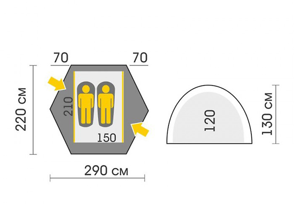 Палатка Talberg Space 2 [TLT-012]