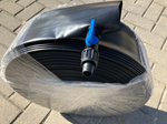 Рукав плоский LayFlat, 3", черный, 100м, 1- 2 бар