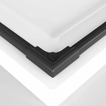 Душевой уголок Niagara Nova NG-6829-34BLACK 90х90 стекло прозрачное/профиль черный матовый