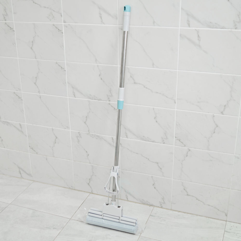 Швабра для пола с отжимом (с насадкой из ПВА), NN50644-13