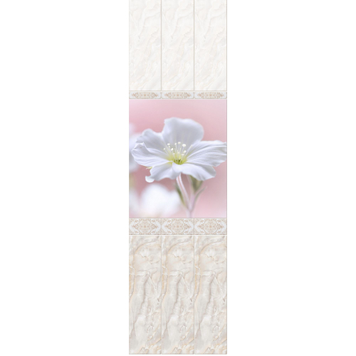 Панель ПВХ Novita Light 3D Магнолия муар 2700х250мм