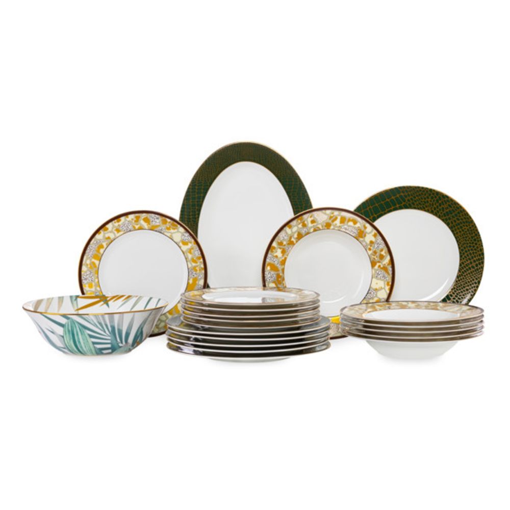 Набор тарелок суповых 6шт 23см Mix&amp;Match Home Олимп