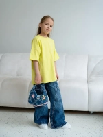 Футболка для девочки оверсайз