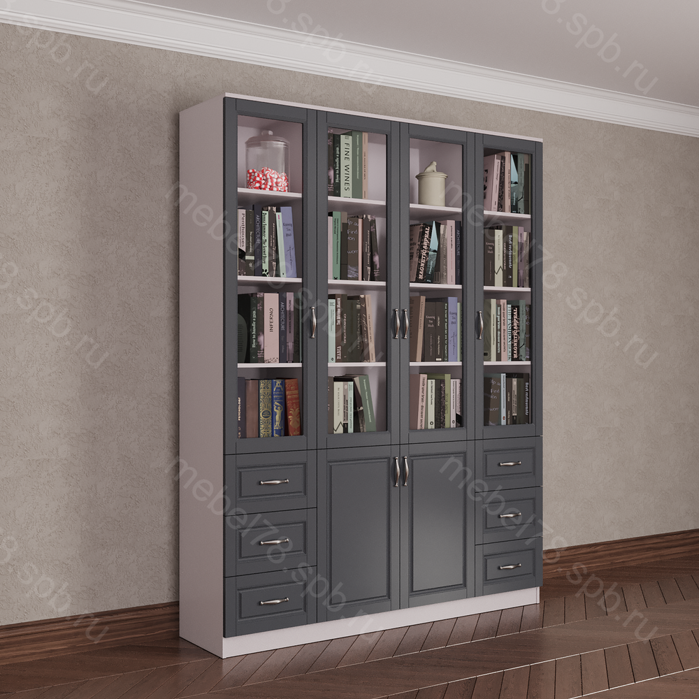 Шкаф книжный 4/4