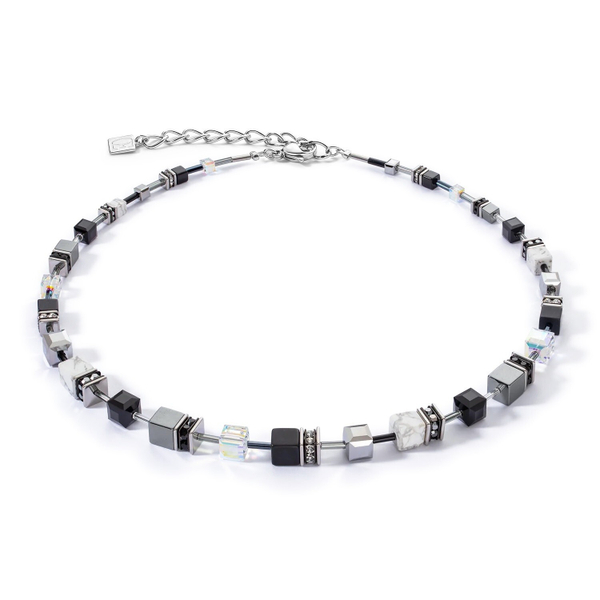 Колье Coeur de Lion Black-White 4530/10-1314