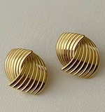 Серьги Камея, Золотой