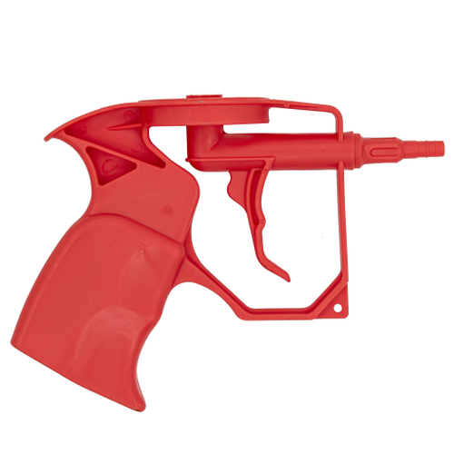 23-7-006 Пистолет для монтажной пены мини  пластиковый 3 сменные трубочки 3 колпачка трубочки 160мм