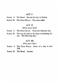 Beyond the horizon, a play in three acts | Eugene O'Neill