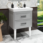 Тумба Вегас 60, подвесная,цвет 7047, 2 ящика (раковина Тигода 60)