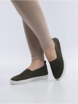 Мокасины летние текстильные