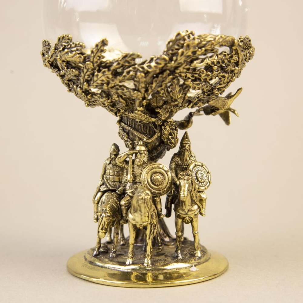 Подарочный кубок «Три богатыря»