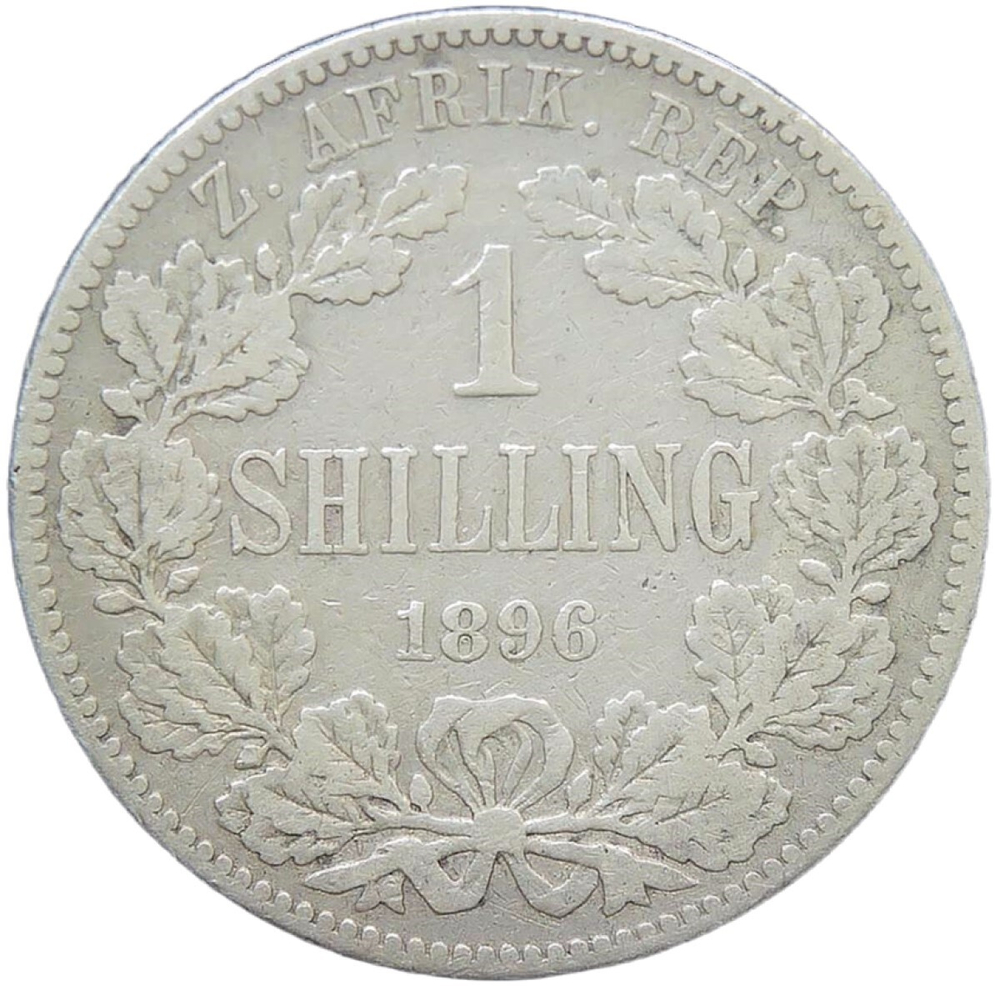 ЮАР (Трансвааль) 1 шиллинг (shilling) 1896 (VF)