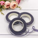 Флористическая тейп-лента (1,2 см*22,86 м) Фиолетовый, 1 шт.