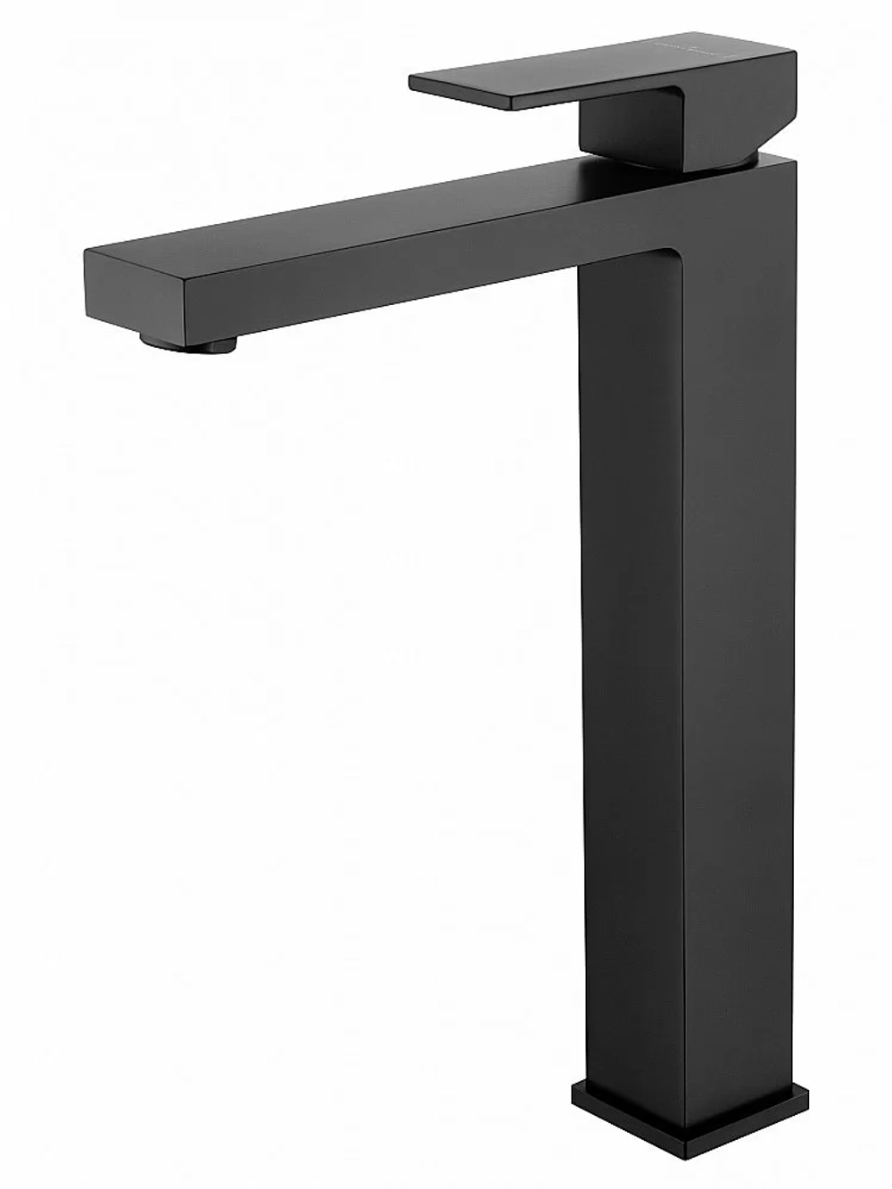 Смеситель для раковины высокий WONZON & WOGHAND CUBE WW-88239016-MB черный матовый