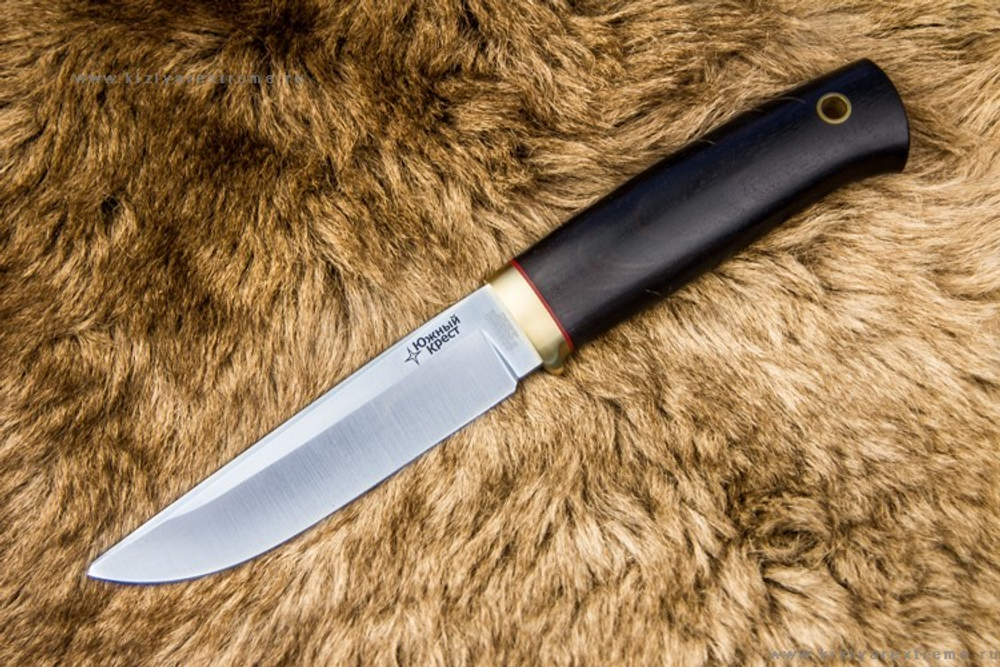 Туристический нож Боровой М 440С Граб