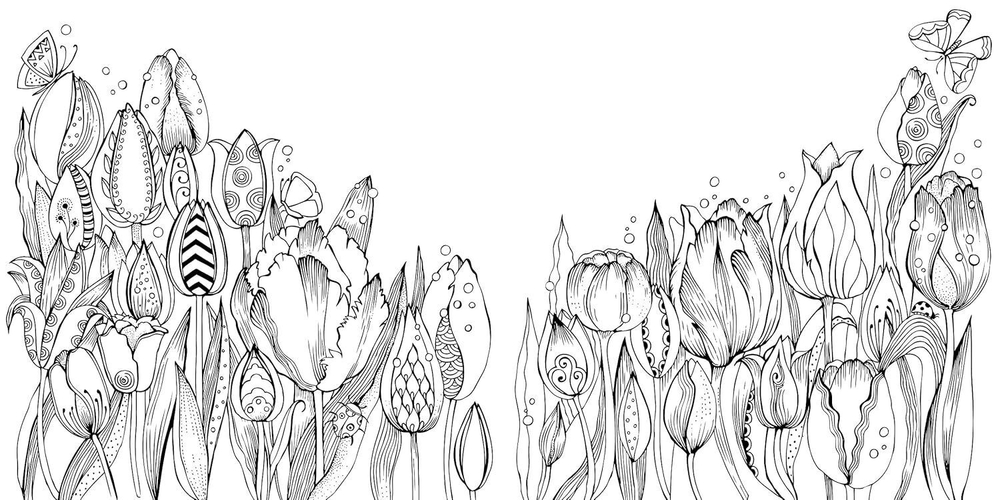 Mein Frühlingsspaziergang. Rita Berman. Coloring book