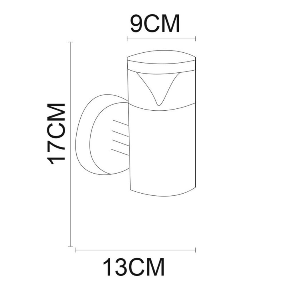 Светильник настенный ARTE Lamp A8161AL-1SS