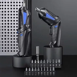 Электроотвертка аккумуляторная с набором насадок 23 в 1/Шуруповерт с битами KS-882052/Электро инструмент для ремонта, монтажа