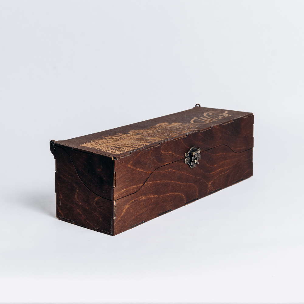 Подарочный короб для бутылки "Прованс" PK1