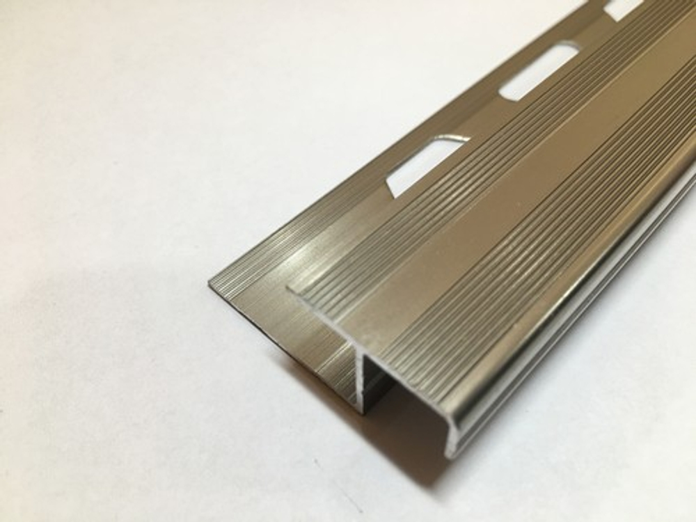 АПZR 12мм "DO-1" 2,7м Шампань глянец ZR-об. 20мм на порог анод. алюм.