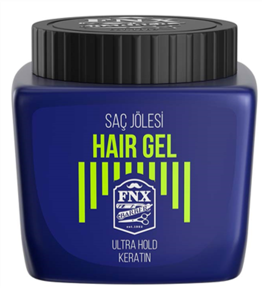 Гель для волос FNX BARBER с кератином ULTRA HOLD, 700 мл