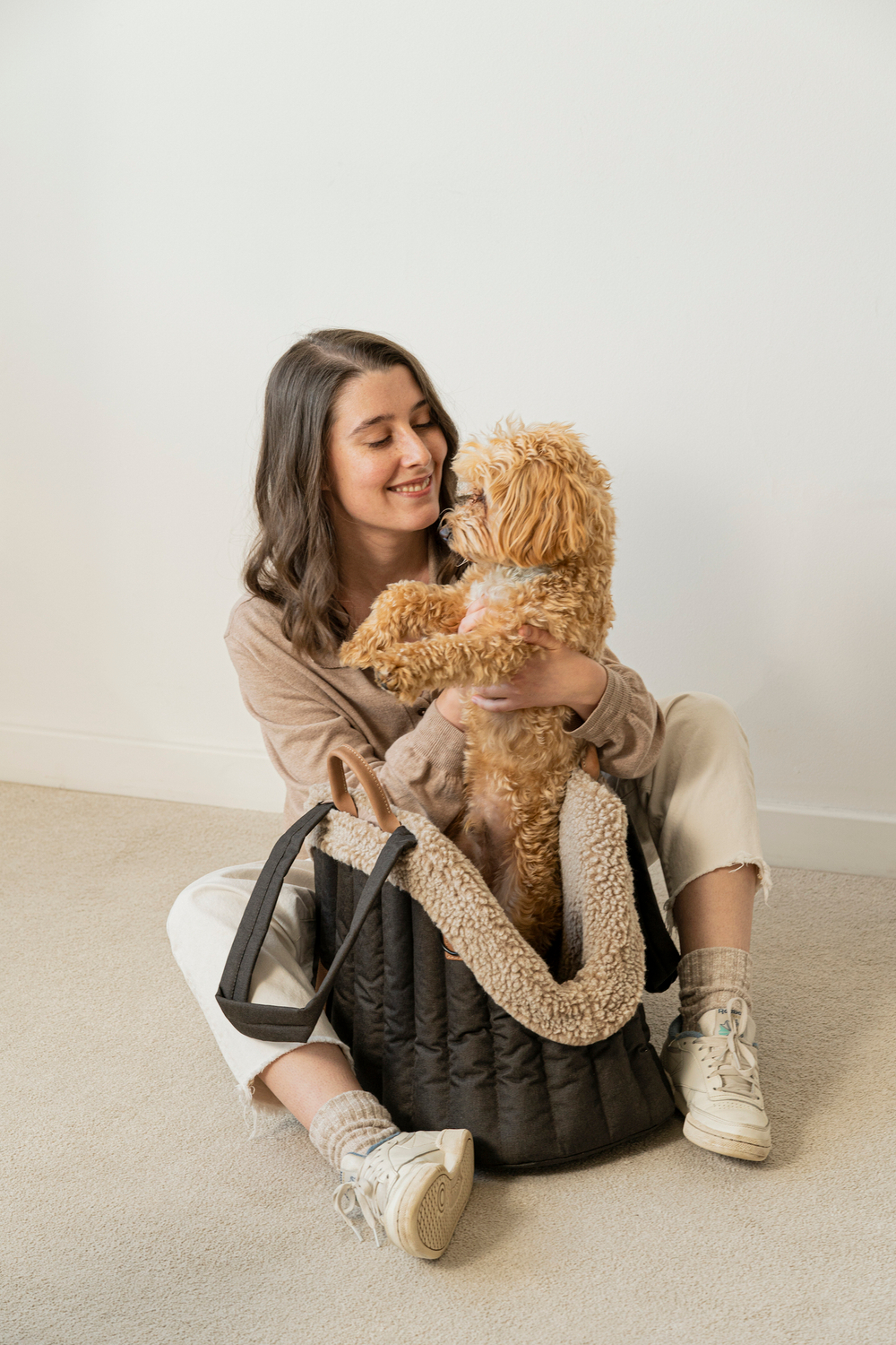 Сумка-переноска Пони коричневая