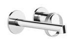 Смеситель для раковины Gessi Anello, настенный, короткий излив, встраиваемый, цвет Chrome