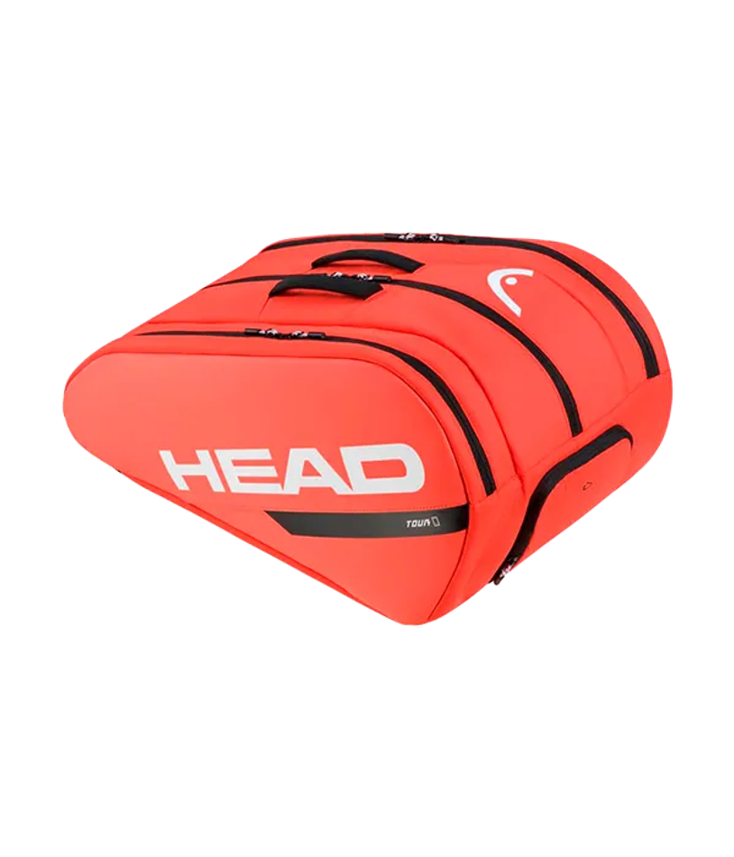 Сумка для падел Head Padel Orange Tour, термокарманы и отделение для обуви
