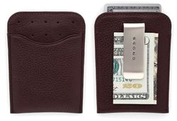 Футляр Cross для визитнок и кредиток с зажимом для банкнот коричн кожа (AC122-9)
