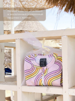 Платье трапеция Mjölk Радуга, с коротким рукавом