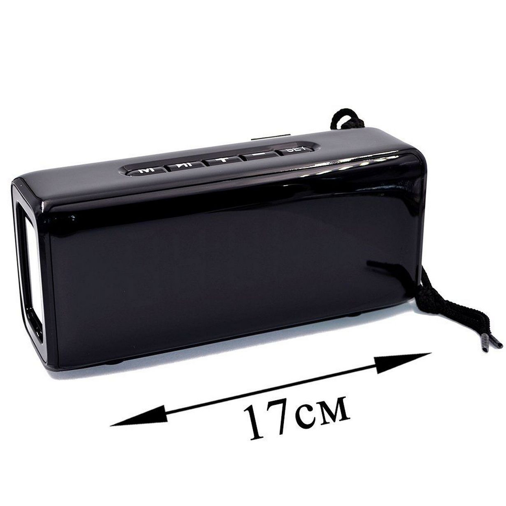 Беспроводная колонка TG-174 (5W/TF/USB/FM) ЧАСЫ
