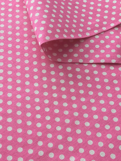 Ткань бязь плательная, рис. " Горох 6 мм", ширина 150 см, арт. 085