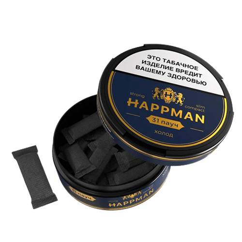 Happman Slim Strong 10гр. Жевательный табак с ароматом Холод (М)