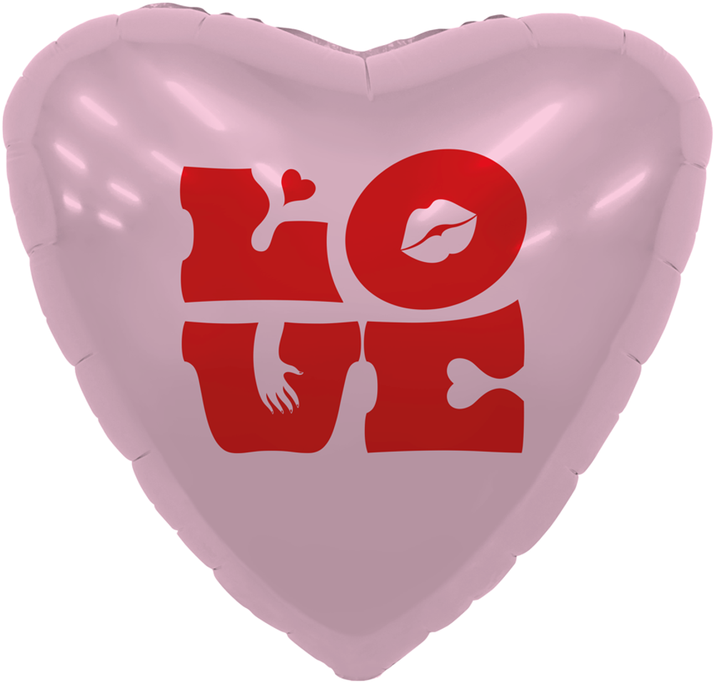 AGURA 19&quot; Сердце LOVE /220571